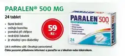 mojelekarna.cz PARALEN® nabídka