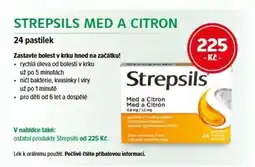 mojelekarna.cz Strepsils med a citron nabídka
