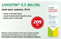 mojelekarna.cz Livostin 0,5 mg/ml nabídka