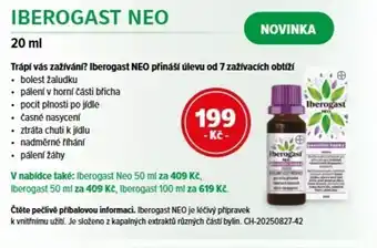 mojelekarna.cz Iberogast Neo nabídka