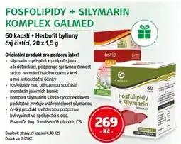 mojelekarna.cz Fosfolipidy + Silymarin komplex galmed nabídka
