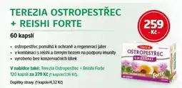 mojelekarna.cz Terezia ostropestřec + reishi forte nabídka