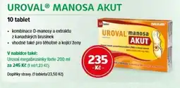 mojelekarna.cz Uroval® Manosa akut nabídka