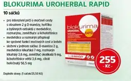 mojelekarna.cz Blokurima Uroherbal rapid nabídka