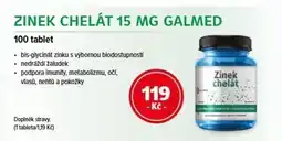 mojelekarna.cz Zinek chelát 15 mg galmed nabídka