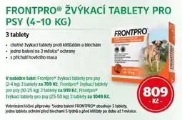 mojelekarna.cz Frontpro® žvýkací tablety pro psy nabídka