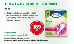 mojelekarna.cz Tena Lady slim ultra mini nabídka