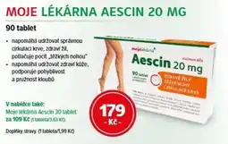 mojelekarna.cz Moje Lékárna aescin nabídka
