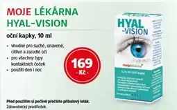mojelekarna.cz Moje lékárna hyal-vision nabídka