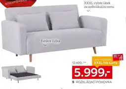 XXXLutz Rozkládací pohovka nabídka