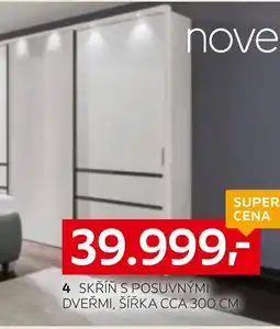 XXXLutz Skříň s posuvnými dveřmi nabídka