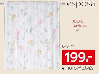 XXXLutz Hotový závěs nabídka