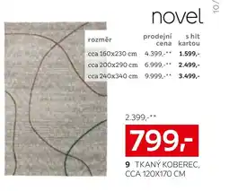 XXXLutz Tkaný koberec nabídka