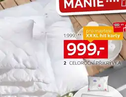 XXXLutz Celoroční přikrývka nabídka