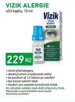 Alphega Lékárna Vizik alergie nabídka