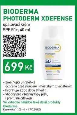 Alphega Lékárna Bioderma photoderm xdefense nabídka