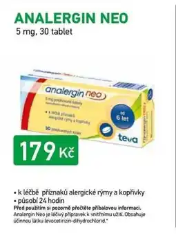 Alphega Lékárna Analergin Neo nabídka