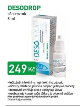Alphega Lékárna Desodrop nabídka