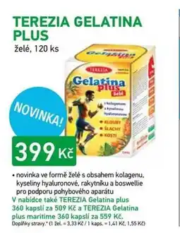 Alphega Lékárna Terezia gelatina plus nabídka