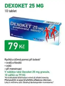 Alphega Lékárna Dexoket nabídka