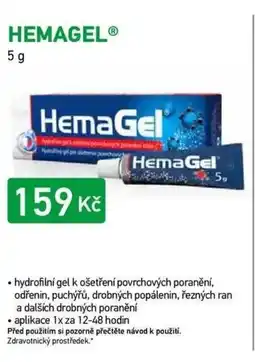Alphega Lékárna Hemagel® nabídka