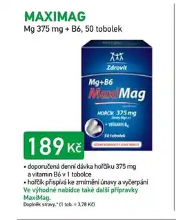 Alphega Lékárna Maximag nabídka