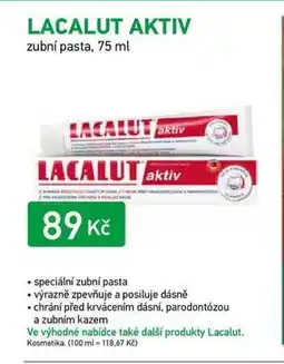 Alphega Lékárna Lacalut Aktiv nabídka