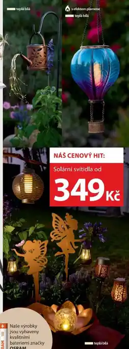 Solární svítidla