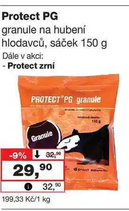 Barvy a laky drogerie Protect PG granule na hubení hlodavců, sáček nabídka
