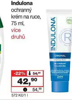 Barvy a laky drogerie Indulona ochranný krém na ruce nabídka