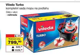 Barvy a laky drogerie Vileda Turbo kompletní sada mopu na podlahu nabídka