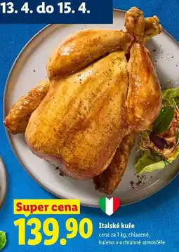 Lidl Italské kuře, cena za nabídka