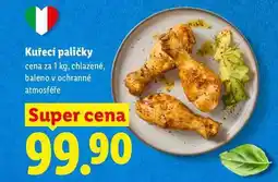 Lidl Kuřecí paličky, cena za nabídka