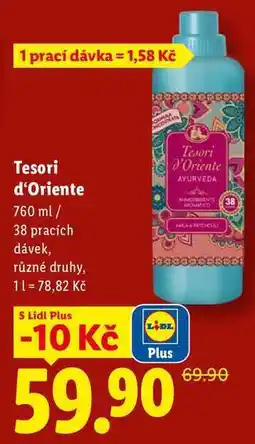 Lidl Tesori d'Oriente, 760 ml/38 pracích dávek nabídka