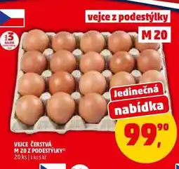 Penny Market VEJCE ČERSTVÁ M 20 Z PODESTÝLKY, 20 ks nabídka