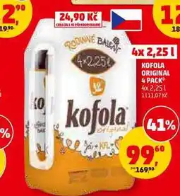 Penny Market KOFOLA ORIGINAL 4 PACK nabídka