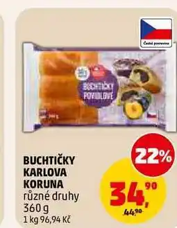 Penny Market BUCHTIČKY KARLOVA KORUNA nabídka