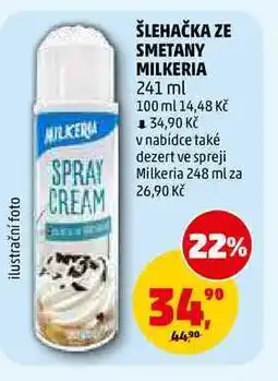 Penny Market ŠLEHAČKA ZE SMETANY MILKERIA nabídka