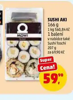 Penny Market SUSHI AKI nabídka