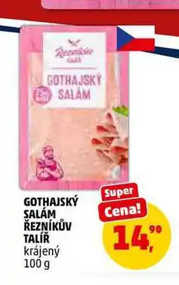 Penny Market GOTHAJSKÝ SALÁM ŘEZNÍKŮV TALÍŘ nabídka