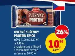 Penny Market OVESNÉ SUŠENKY PROTEIN EMCO nabídka