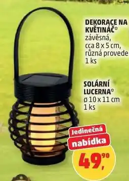 Penny Market Solární lucerna nabídka