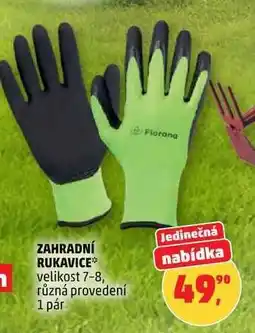 Penny Market Zahradní rukavice nabídka