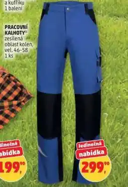 Penny Market PRACOVNÍ KALHOTY nabídka