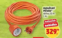 Penny Market Dvoužilný přívod nabídka