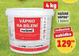 Penny Market Hašené vápno nabídka