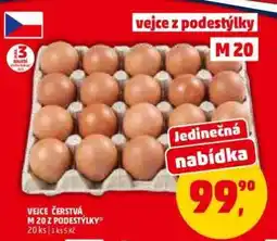 Penny Market Vejce čerstvá M 20 z podestýlky nabídka