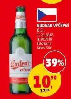Penny Market Budvar výčepní nabídka