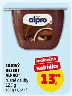 Penny Market SÓJOVÝ DEZERT ALPRO nabídka