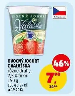 Penny Market OVOCNÝ JOGURT Z VALAŠSKA nabídka